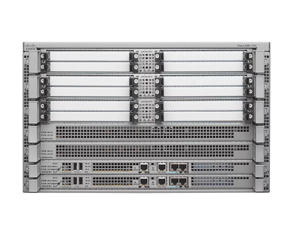 Маршрутизатор Cisco ASR1K6R2-100-VPNK9