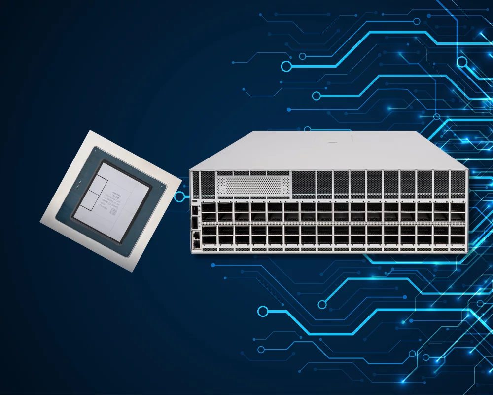 Cisco 8223 — новый маршрутизатор 51,2 Тбит/с для распределённых ИИ-кластеров и дата-центров будущего