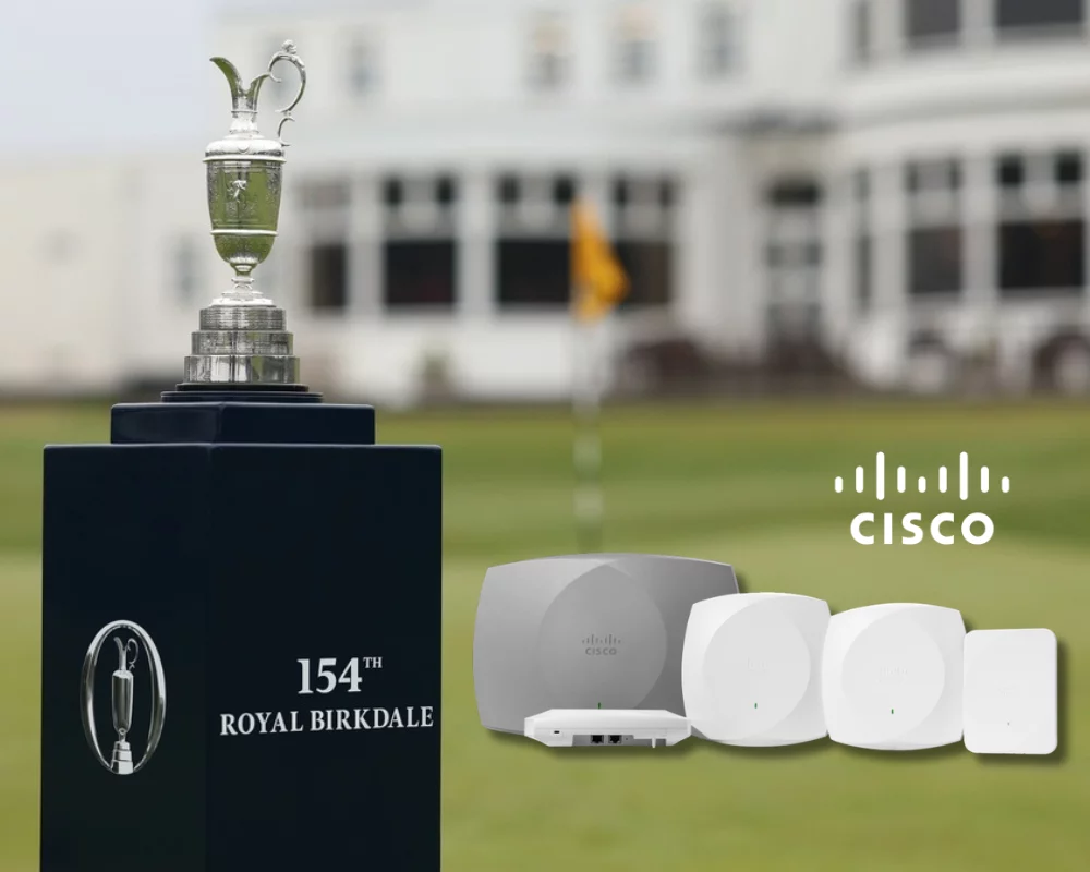 Cisco построит ИИ-готовую сетевую инфраструктуру для The Open и The R&A