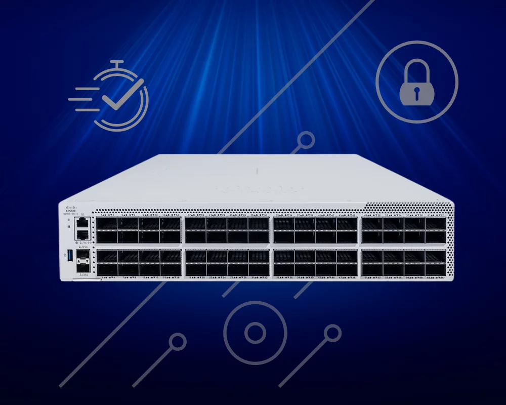 Cisco представила коммутаторы N9100 на базе NVIDIA Spectrum-4 с пропускной способностью 51,2 Тбит/с