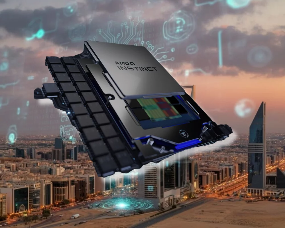 AMD, Cisco и Humain создадут ИИ-инфраструктуру мощностью 1 ГВт в Саудовской Аравии