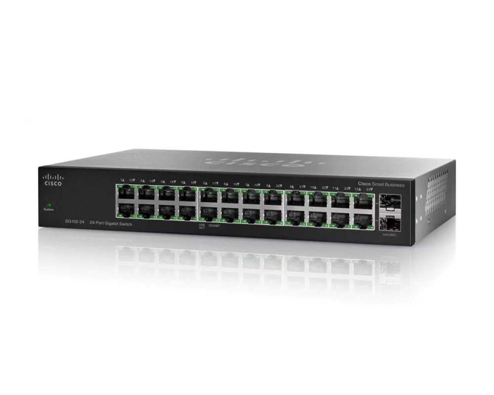 Коммутатор Cisco SG102-24 Compact