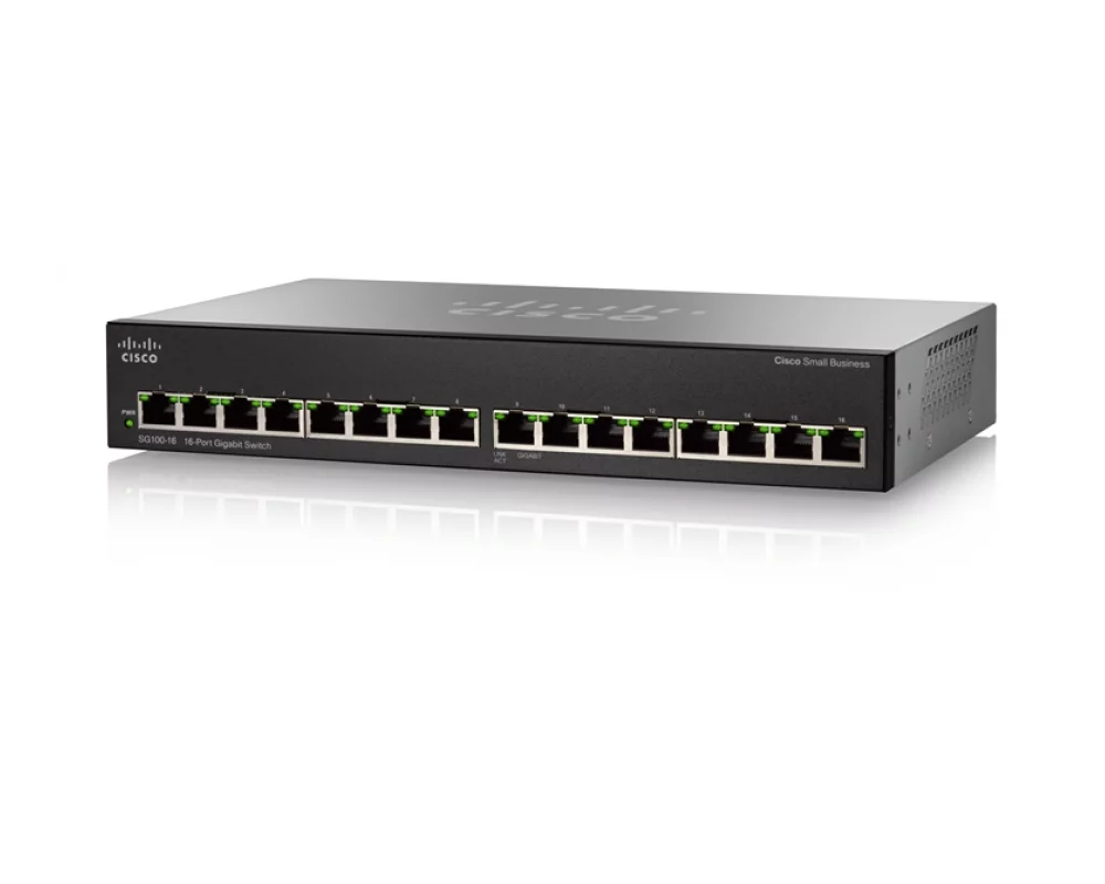 Коммутатор Cisco SG100-16