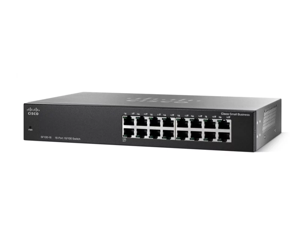 Коммутатор Cisco SF100-16