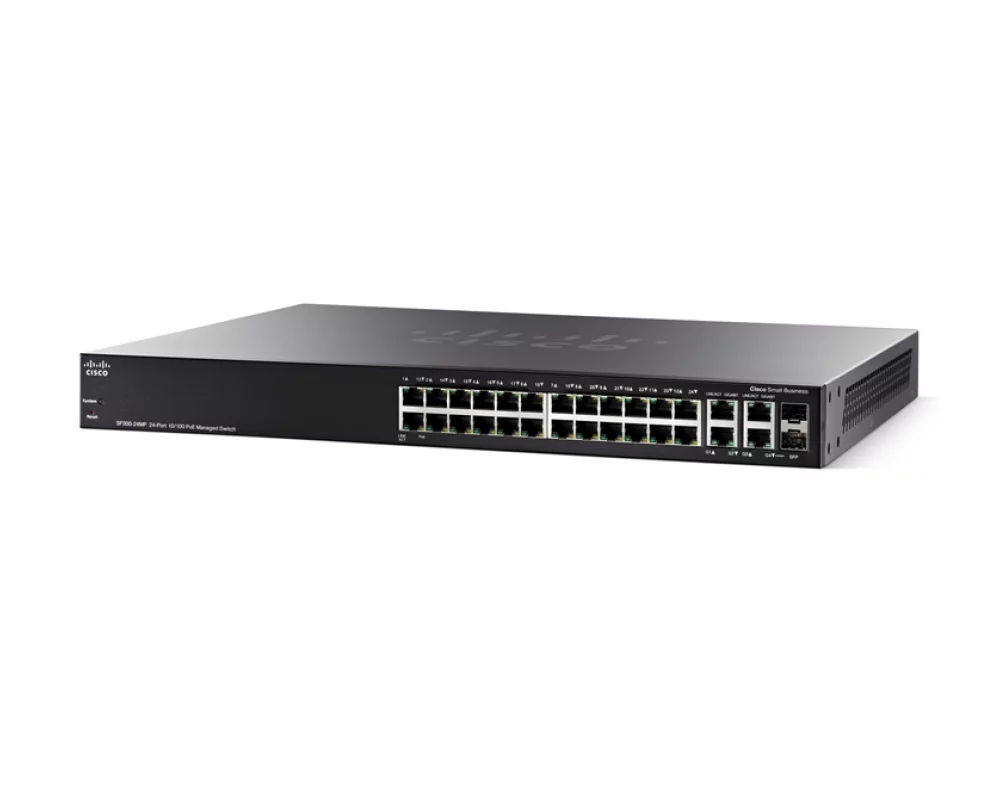 Коммутатор Cisco SF300-24MP