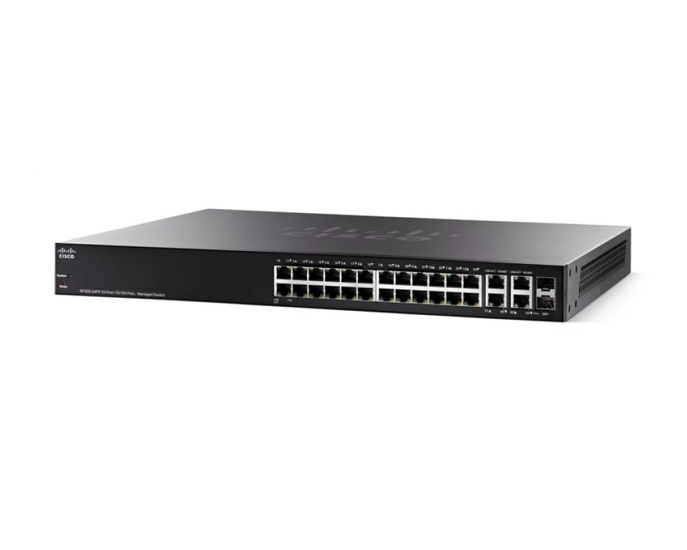 Коммутатор Cisco SF300-24P