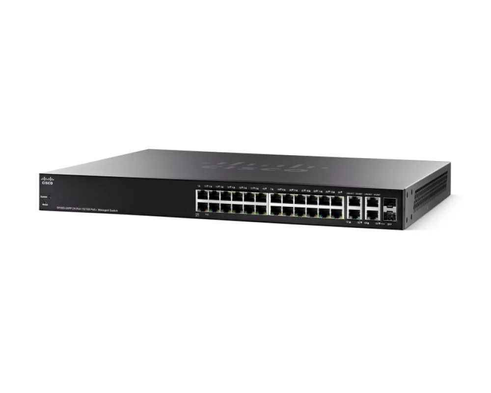 Коммутатор Cisco SF300-24PP