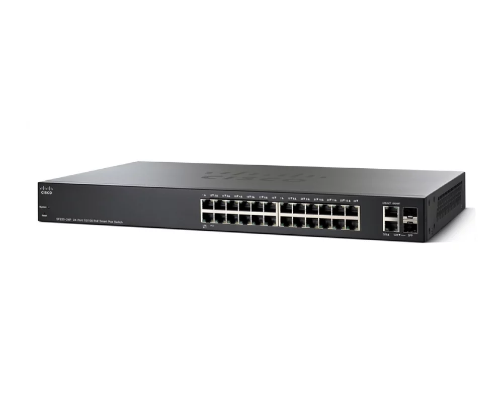 Коммутатор Cisco SF220-24P