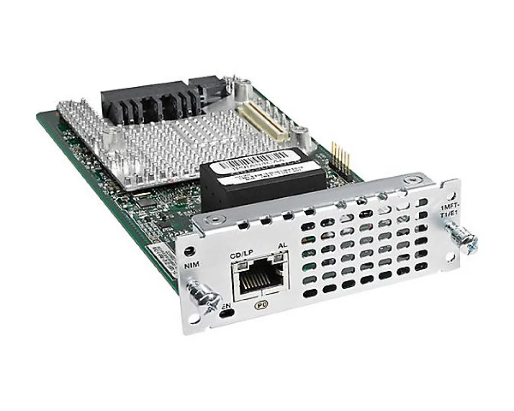 Модуль расширения Cisco NIM-1MFT-T1/E1