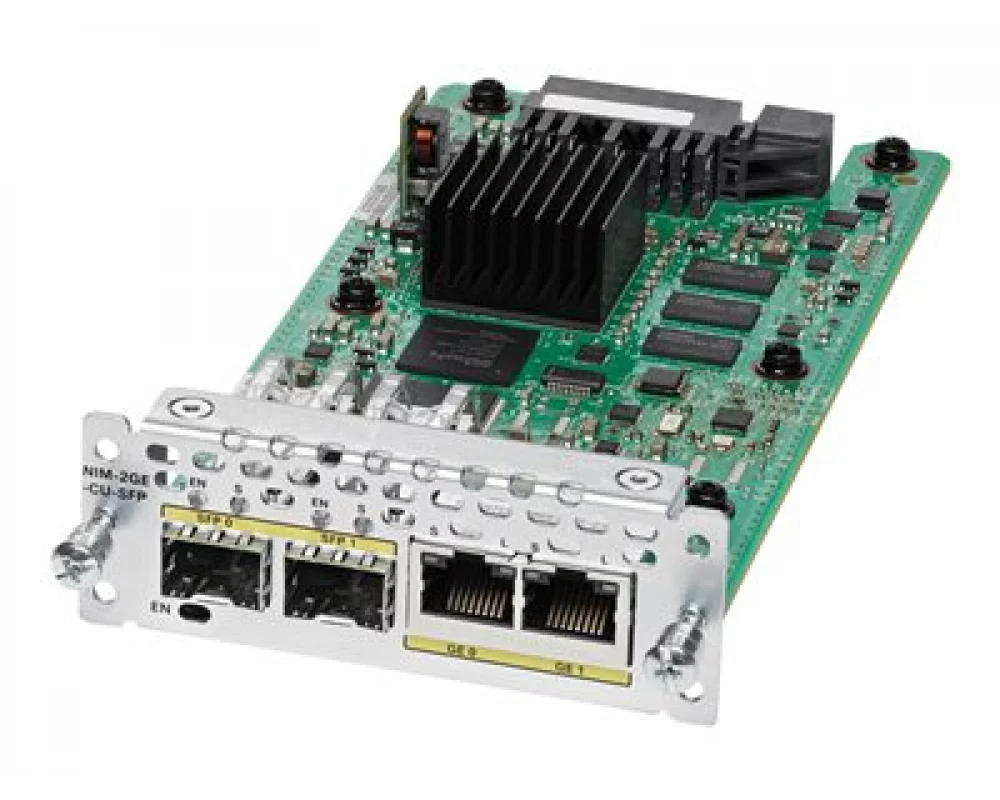 Модуль расширения Cisco NIM-2GE-CU-SFP