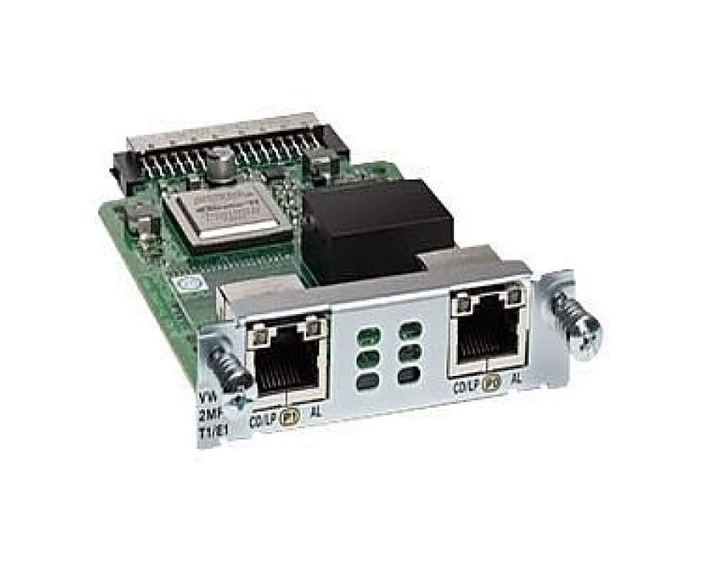 Модуль расширения Cisco NIM-2MFT-T1/E1