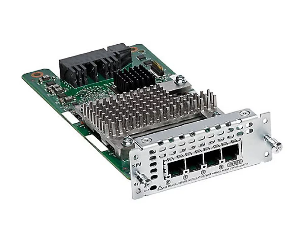 Модуль расширения Cisco NIM-4FXS