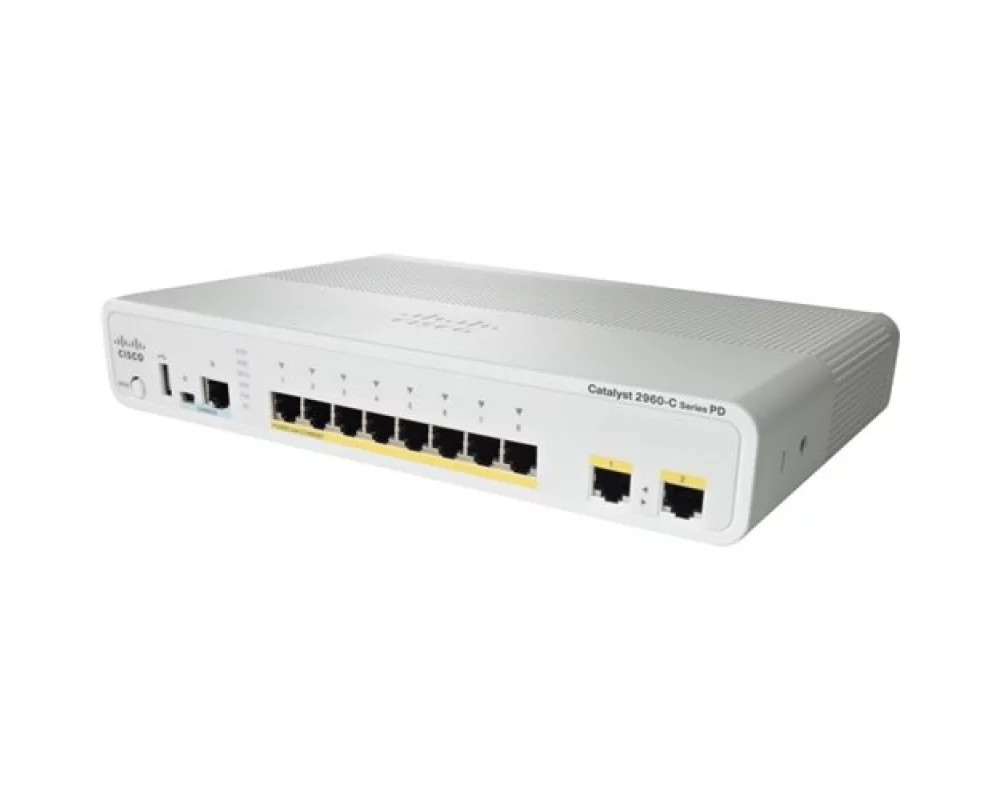 Коммутатор Cisco WS-C2960C-8PC-L