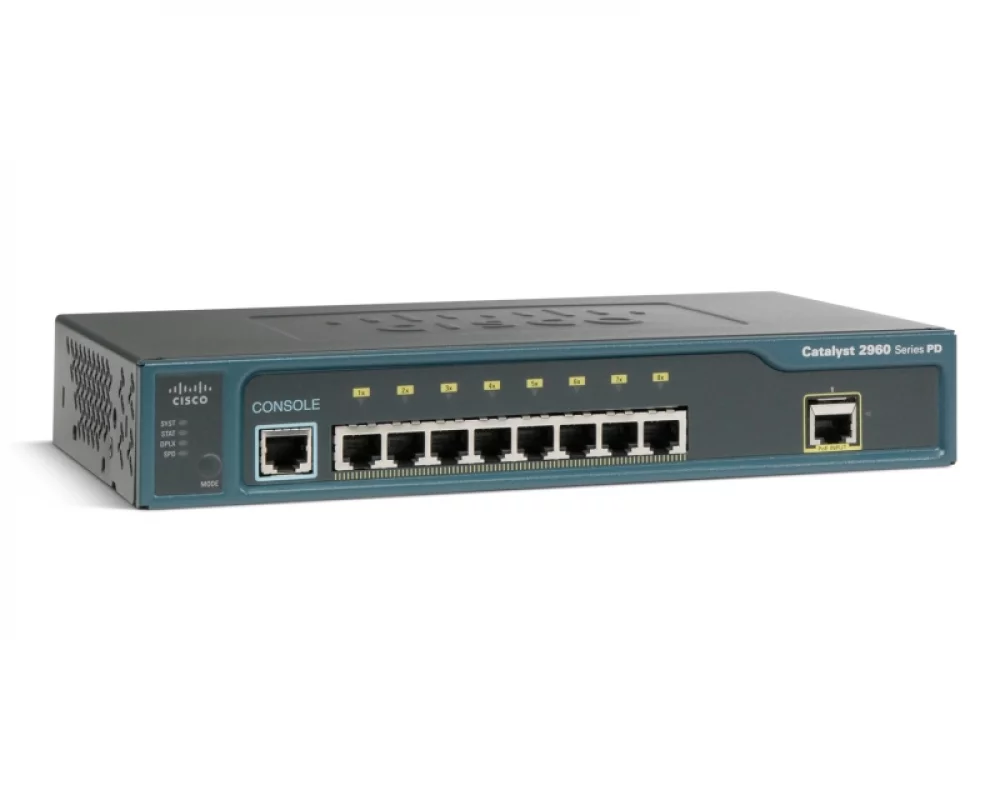 Коммутатор Cisco WS-C2960PD-8TT-L