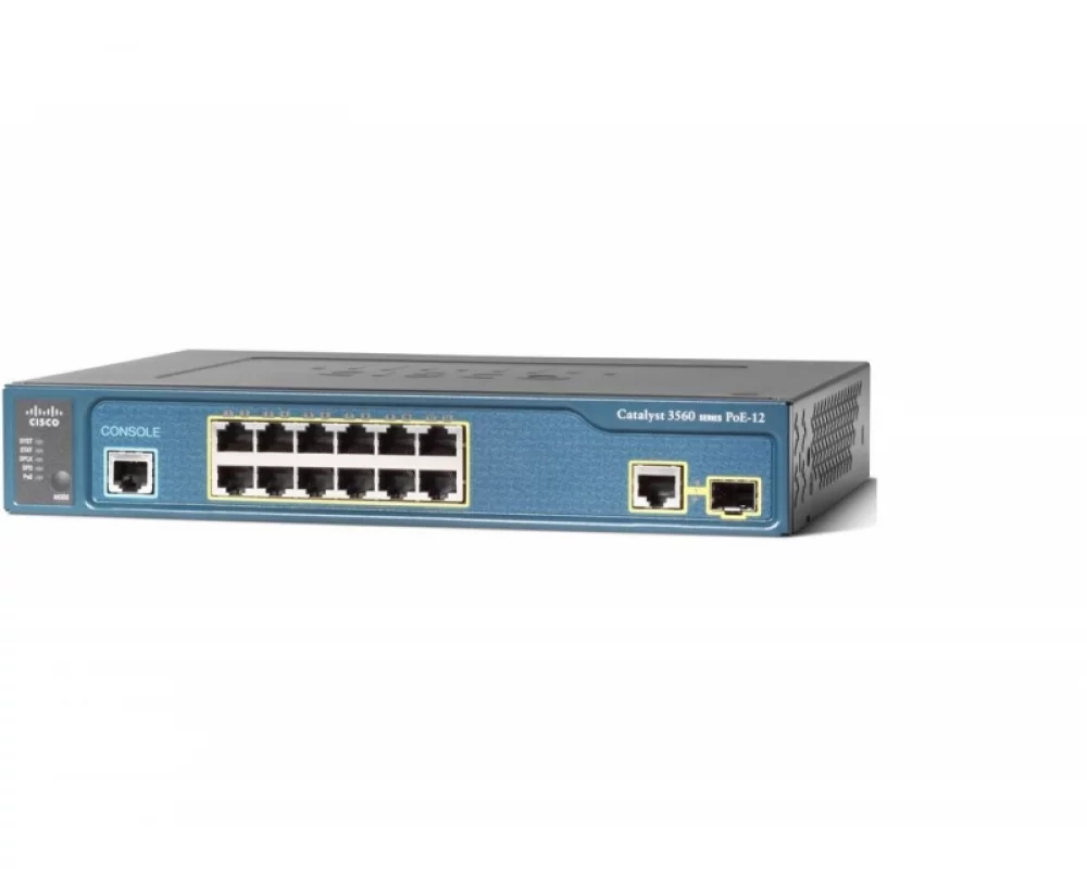 Коммутатор Cisco WS-C3560-12PC-S