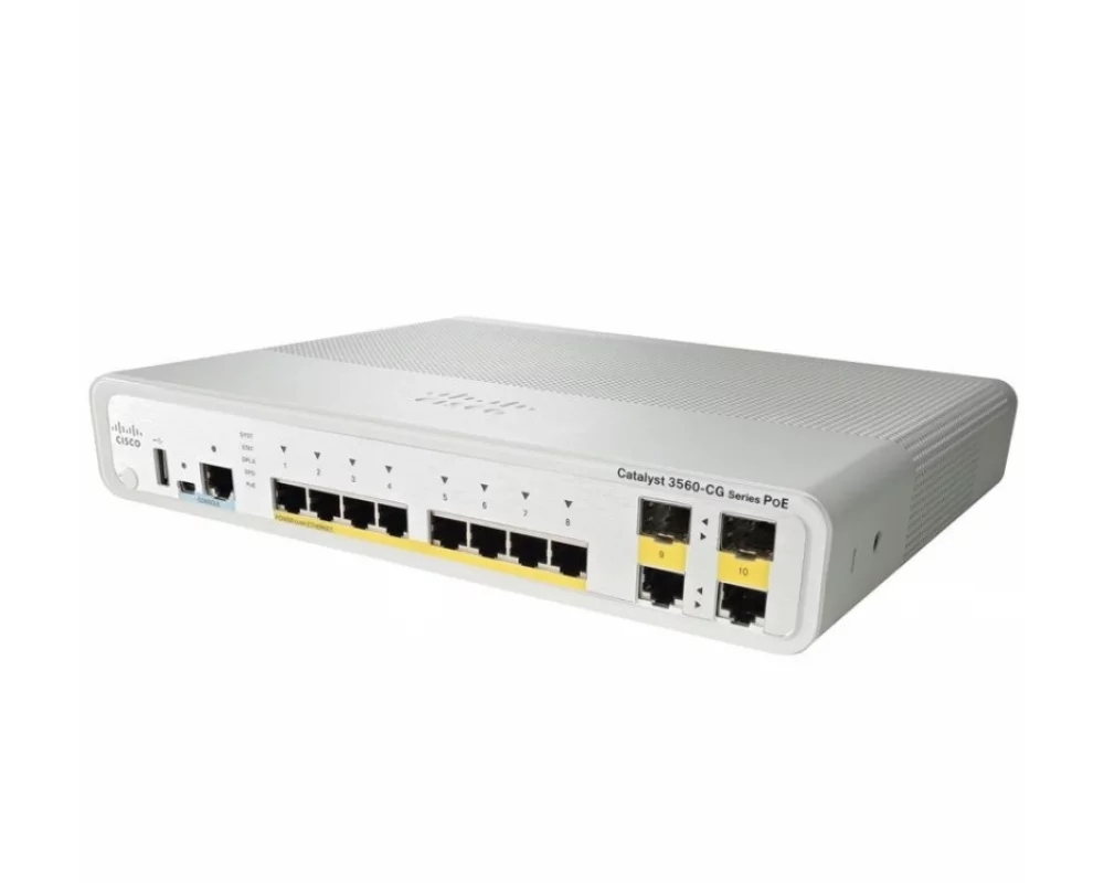 Коммутатор Cisco WS-C3560CG-8PC-S