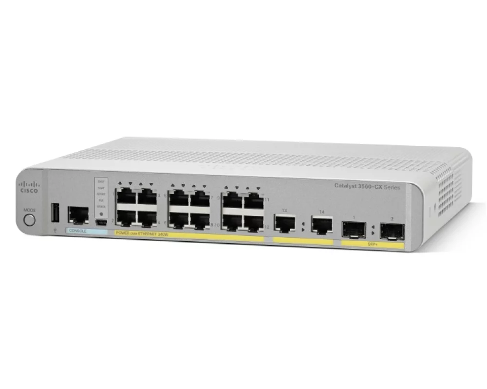 Коммутатор Cisco WS-C3560CX-12TC-S