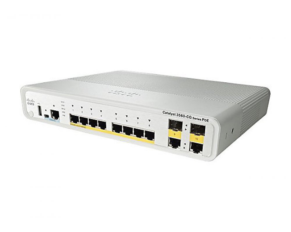 Коммутатор Cisco WS-C3560CX-8XPD-S