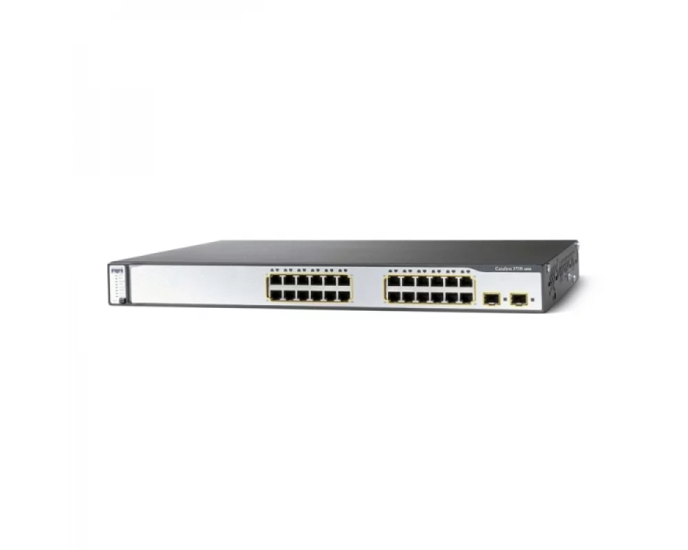 Коммутатор Cisco WS-C3750V2-24PS-S