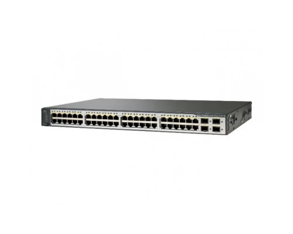 Коммутатор Cisco WS-C3750V2-48PS-E