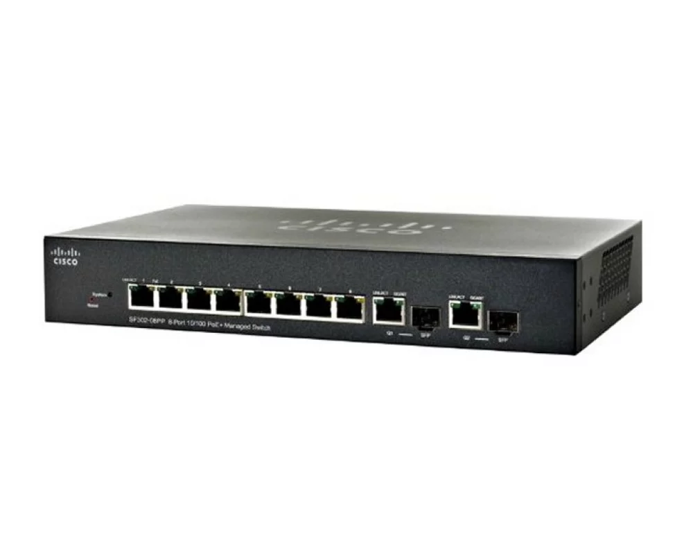 Коммутатор Cisco SF302-08PP