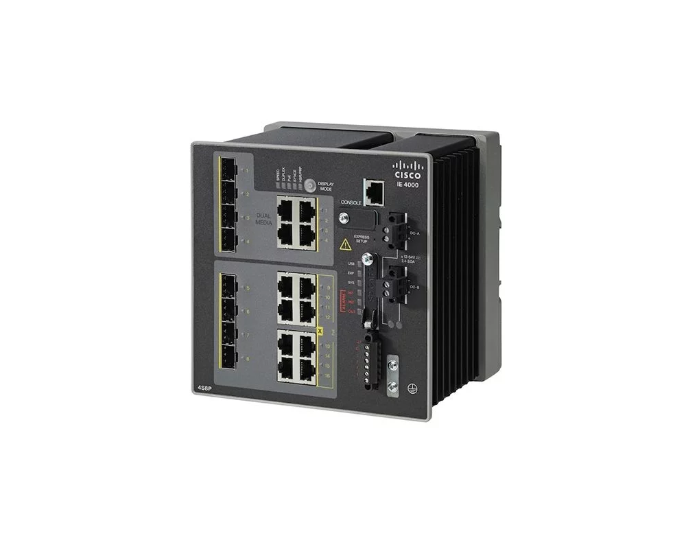 Коммутатор Cisco IE-4000-4S8P4G-E