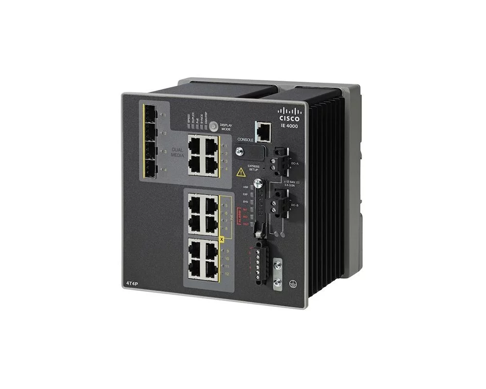 Коммутатор Cisco IE-4000-4T4P4G-E