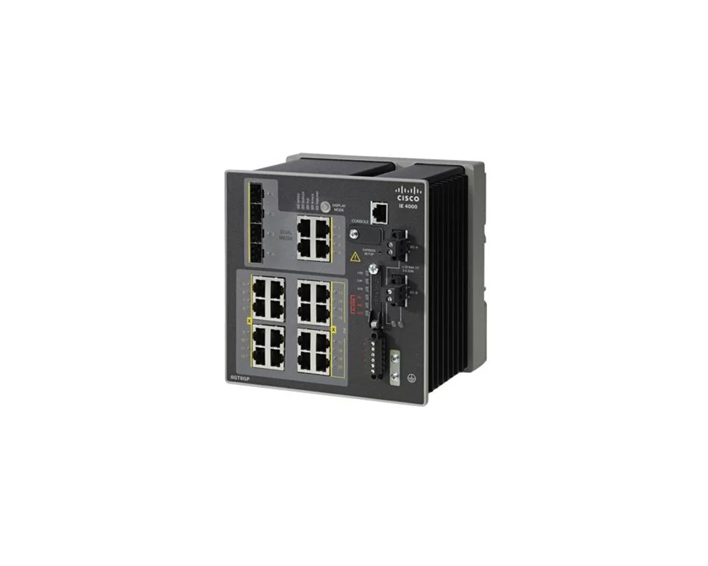 Коммутатор Cisco IE-4000-8GT8GP4G-E