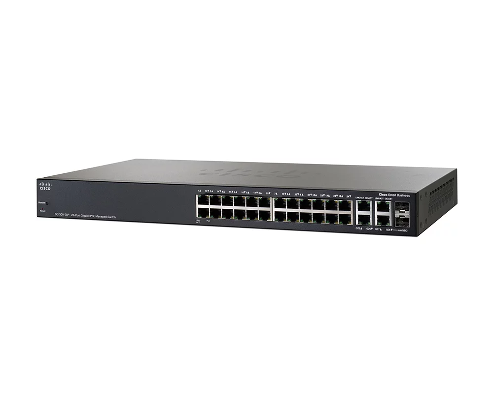 Коммутатор Cisco SB SF300-24MP