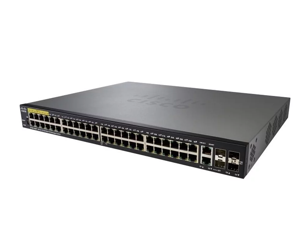 Коммутатор Cisco SB SF350-48MP-K9