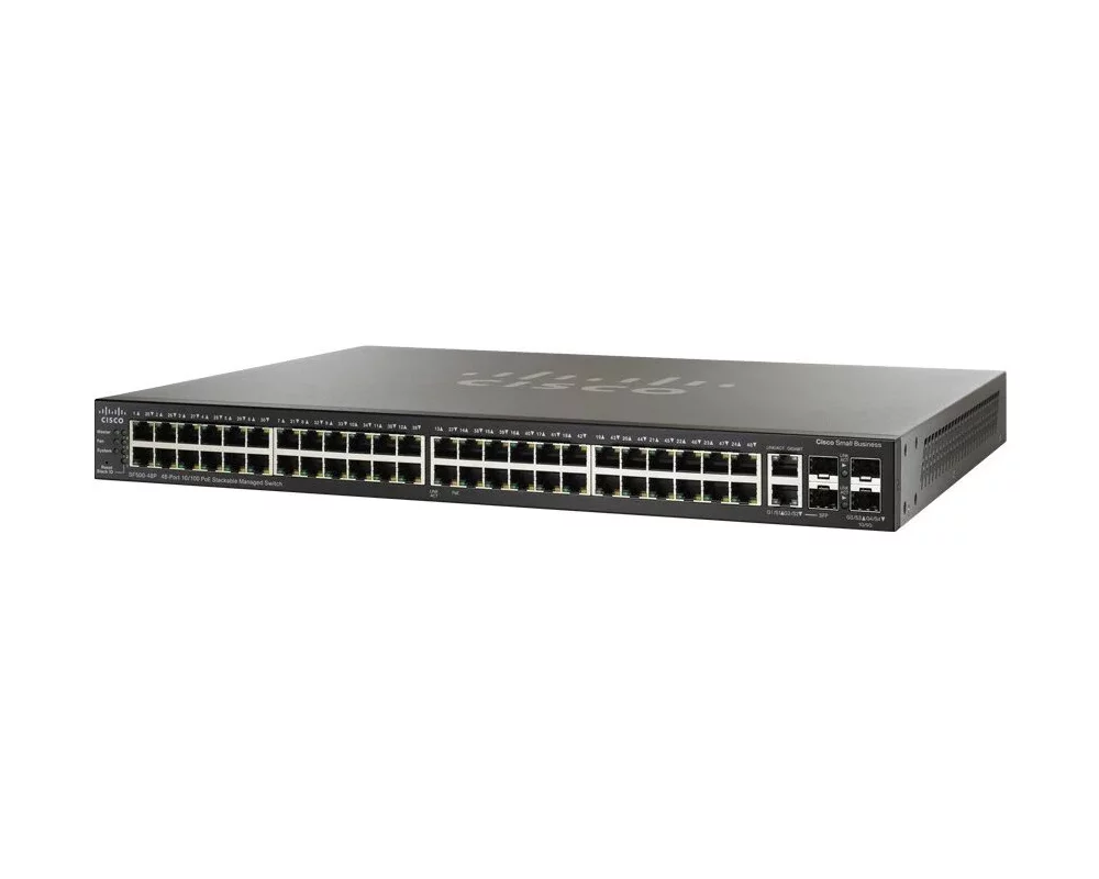 Коммутатор Cisco SB SF550X-48MP-K9