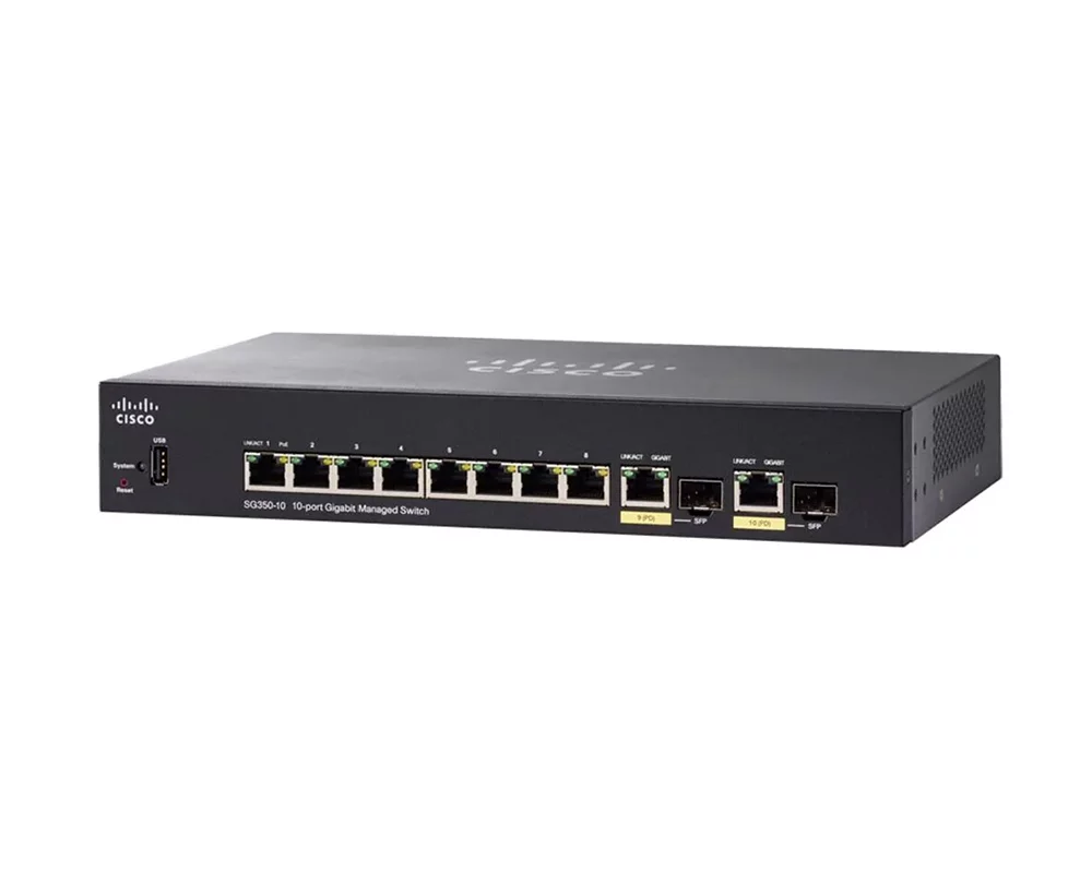 Коммутатор Cisco SB SG350-10-K9