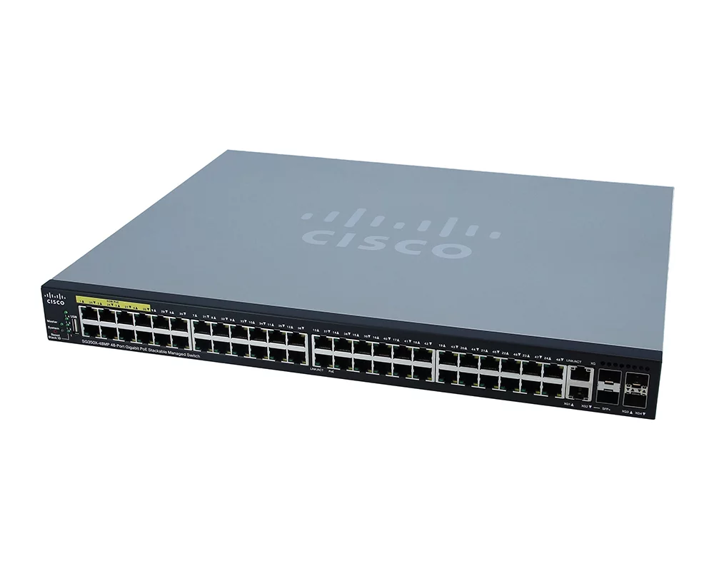 Коммутатор Cisco SB SG350X-48MP-K9