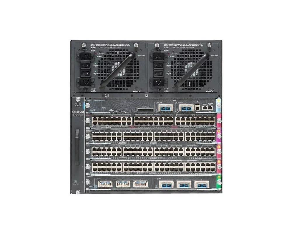 Коммутатор Cisco WS-4506E-S8L+96SFP