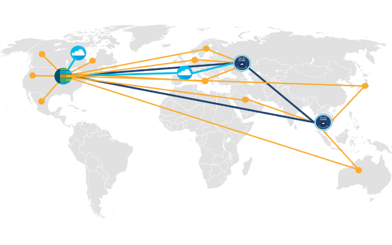 Cisco и Megaport упрощают создание облачных сетей