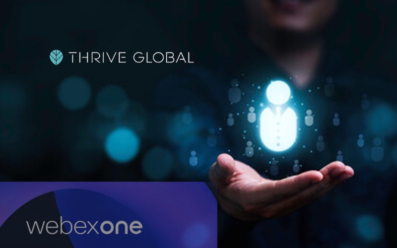 Thrive Global and Cisco Webex