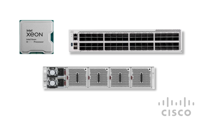 Cisco представила первые коммутаторы на базе NVIDIA — серию N9100 с пропускной способностью 51,2 Тбит/с